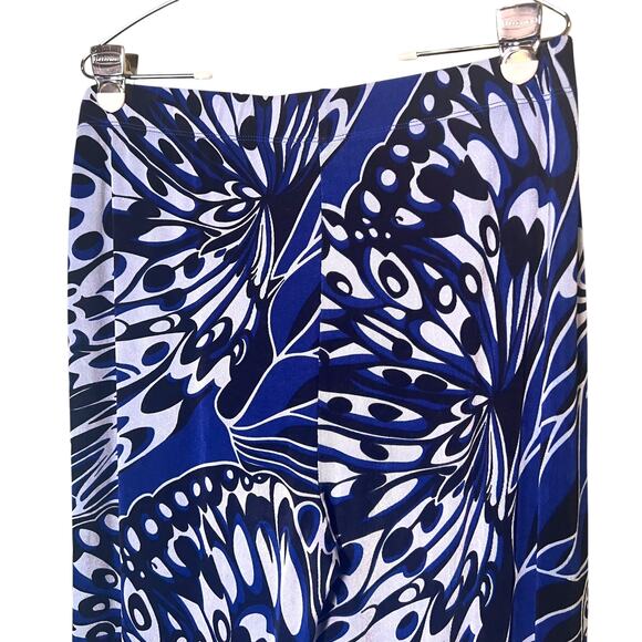 Chicos Travelers Palazzo Pant Size 2 (8-10 US) Wide-Leg Relaxed Fit Stretchy - Picture 3 of 10